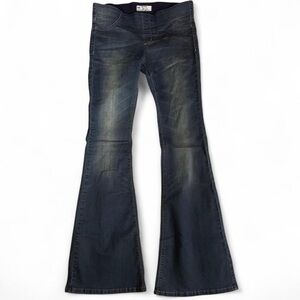 Free People Dark Blue Flare Jeans